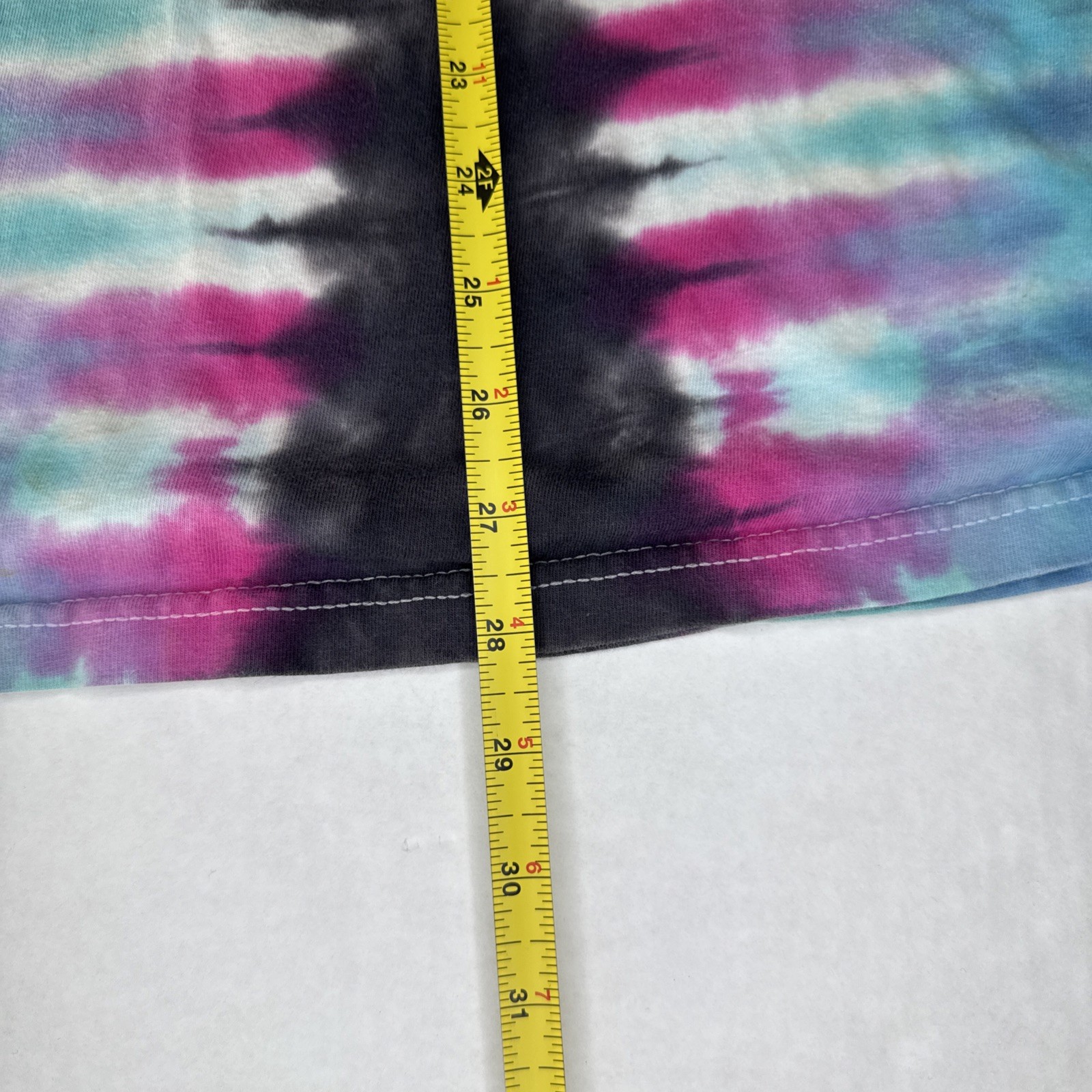 Gildan Hammer Tie Dye T Shirt XL Rainbow Pattern Short Sleeve Cotton gallery
