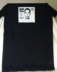 American Apparel crew neck t-shirts; Black w/ “Barack Obama has a Posse” graphic