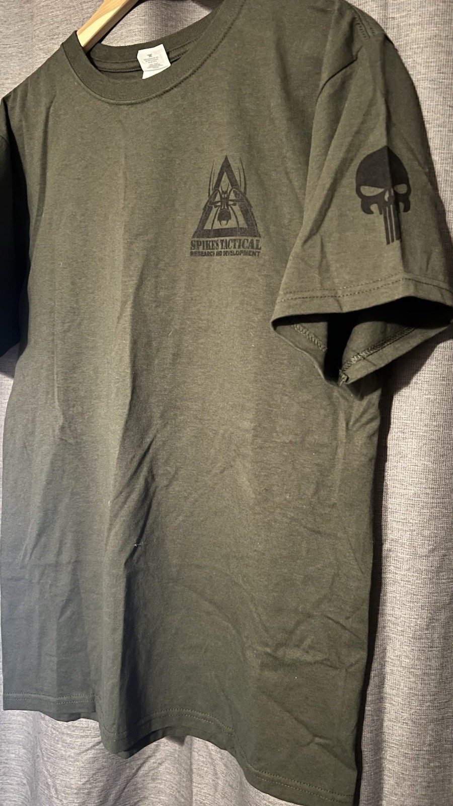NEW Spikes Tactical Medium T Shirt OD Green Special Weapons Team gallery