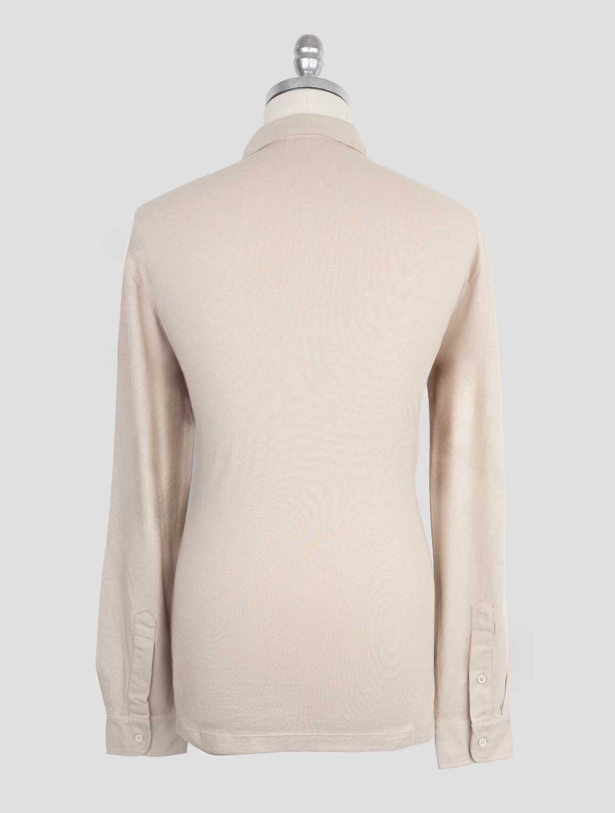 NEW KIRED BEIGE COTTON POLO US 46 - EU 56 KR28 gallery