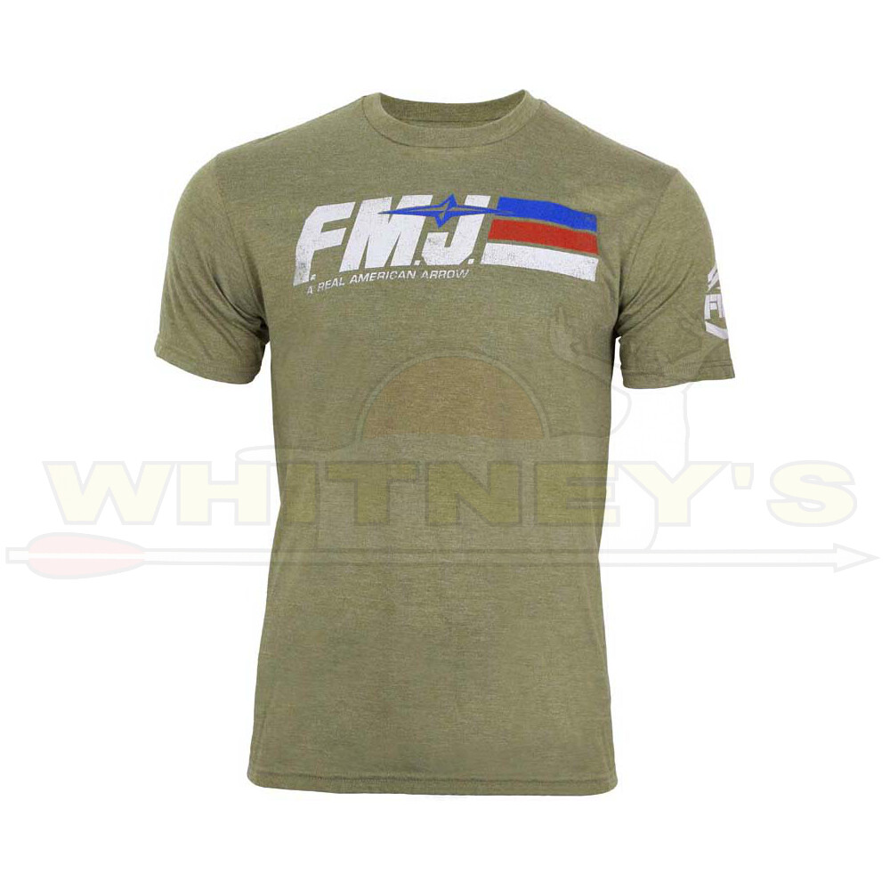 Easton Archery FMJ Flag T-Shirt - Green - Medium - 828420 gallery
