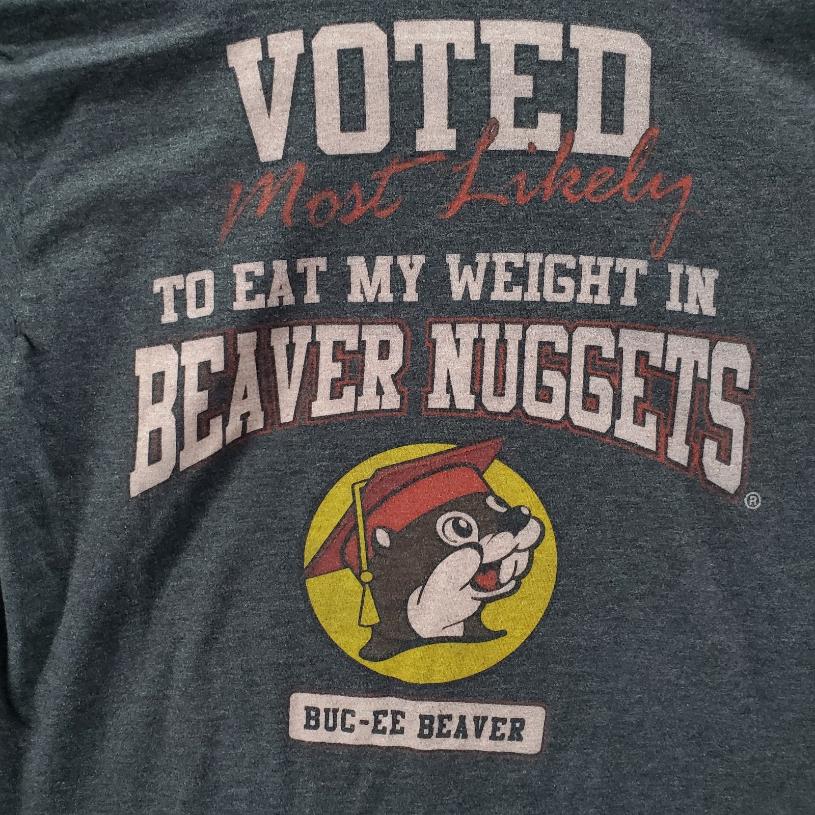 BUC-EE'S T Shirt Adult Large Seniors 2022 Gray gallery
