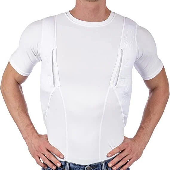 Men's Concealed Holster Tactical High Stretch T-Shirt gallery