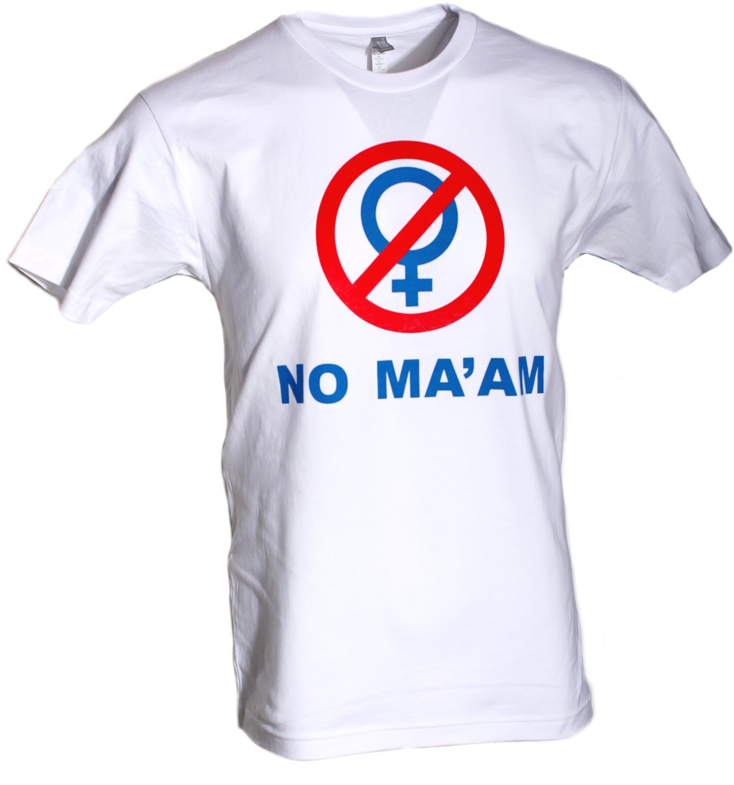 No Ma'am T-shirt Retro Tv Show Maam Unisex Adult White S-3x gallery