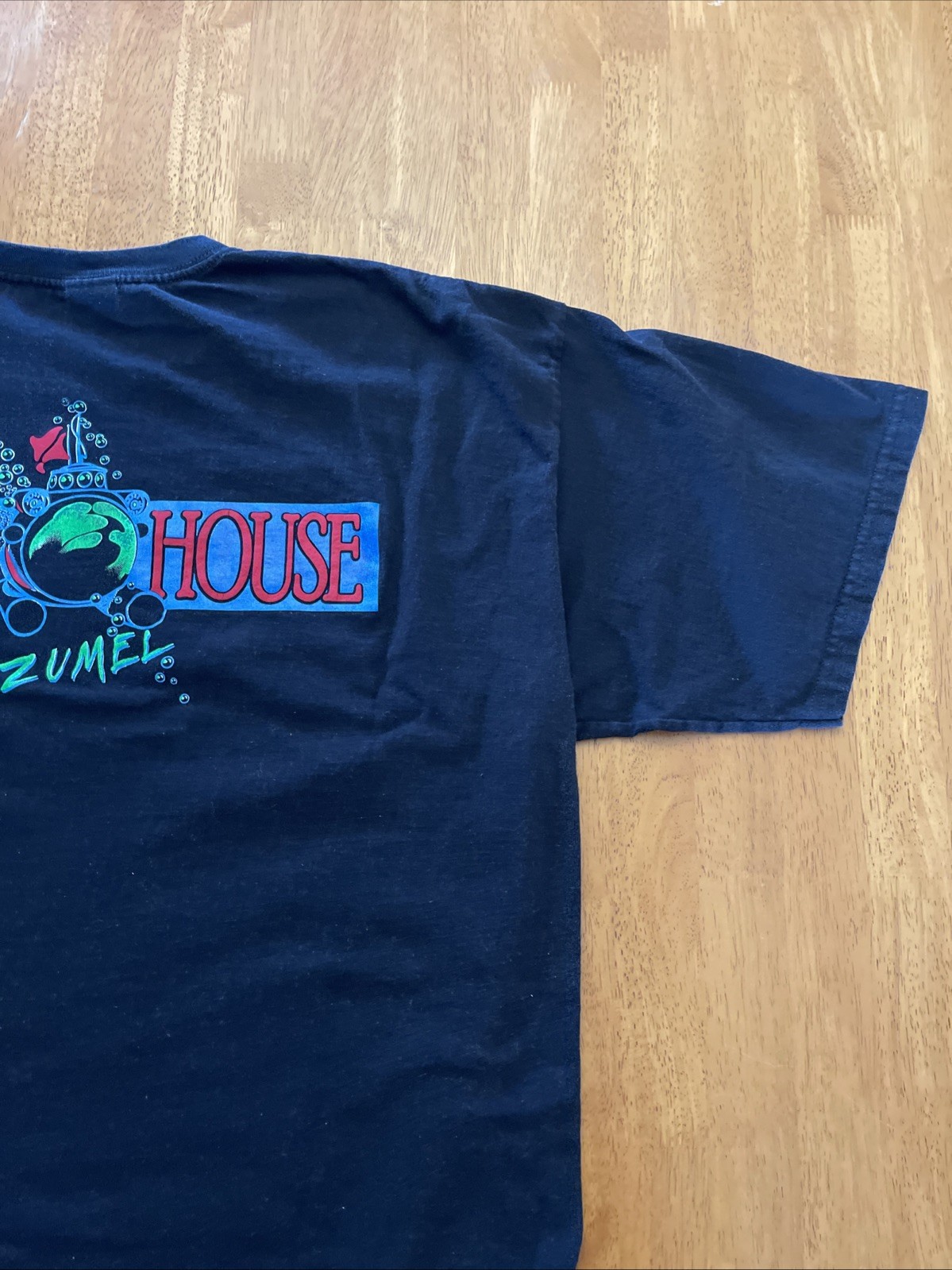 Dive House Cozumel Mexico Shirt Men’s 2XL Short Sleeve Black Scuba Diving Y2K gallery