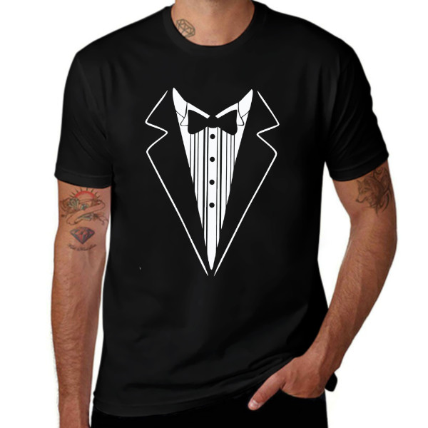 Tuxedo Fancy Dress Funny Mens T-Shirt Size S-5XL gallery