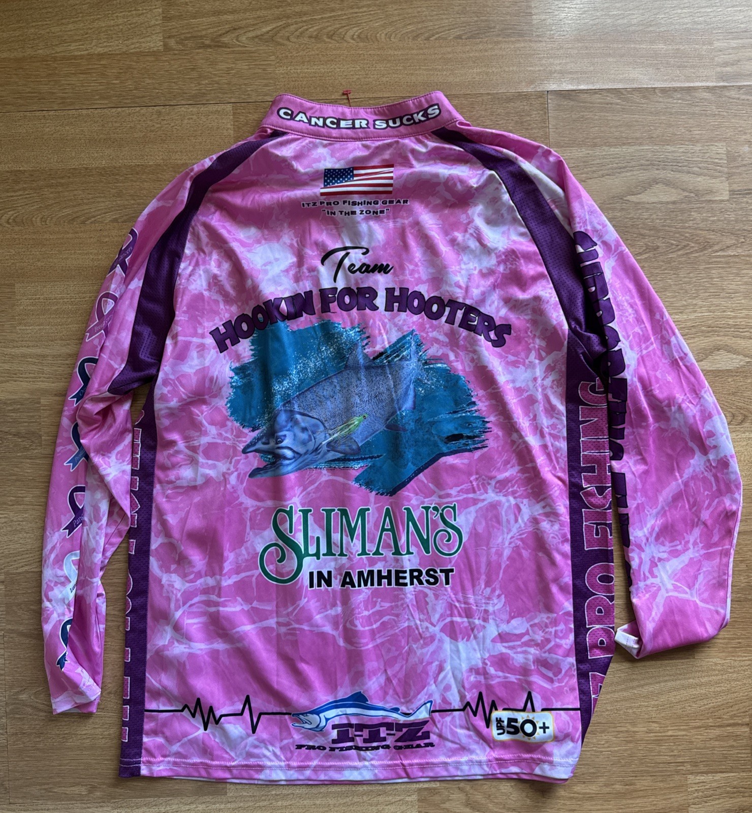 Pro Fishing Shirt 1/4 Zip ITZ size Medium gallery