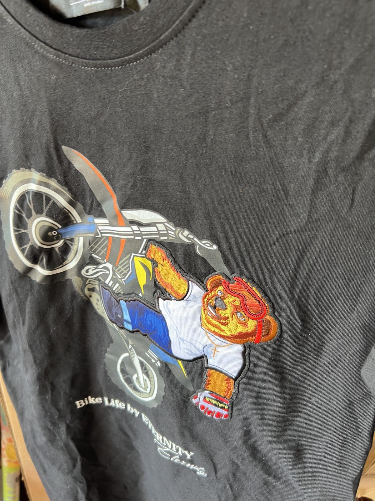 ETERNITY BC/AD Men`s T-shirt Size Medium 100%AUTHENTIC Bike life gallery