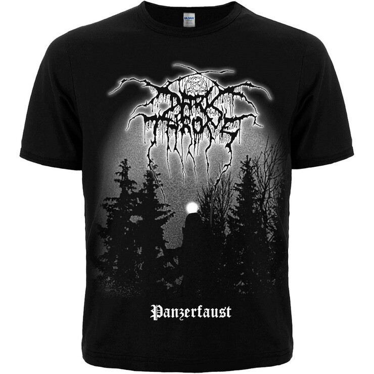 Dark Throne “Panzerfaust” Black T-Shirt Mayhem Bathory Darkthrone