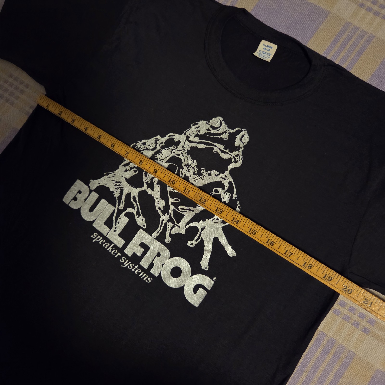 Vintage Bullfrog Speaker Systems T Shirt XL 70s 80s Kicker Subwoofer Frog Music gallery