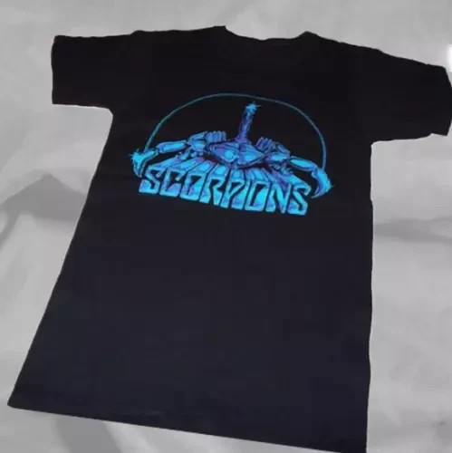 1979 Scorpions Lovedrive Album Black T Shirt Full Size S-5XL gallery