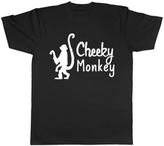 Cheeky Monkey Mens Womens Ladies Unisex T-Shirt