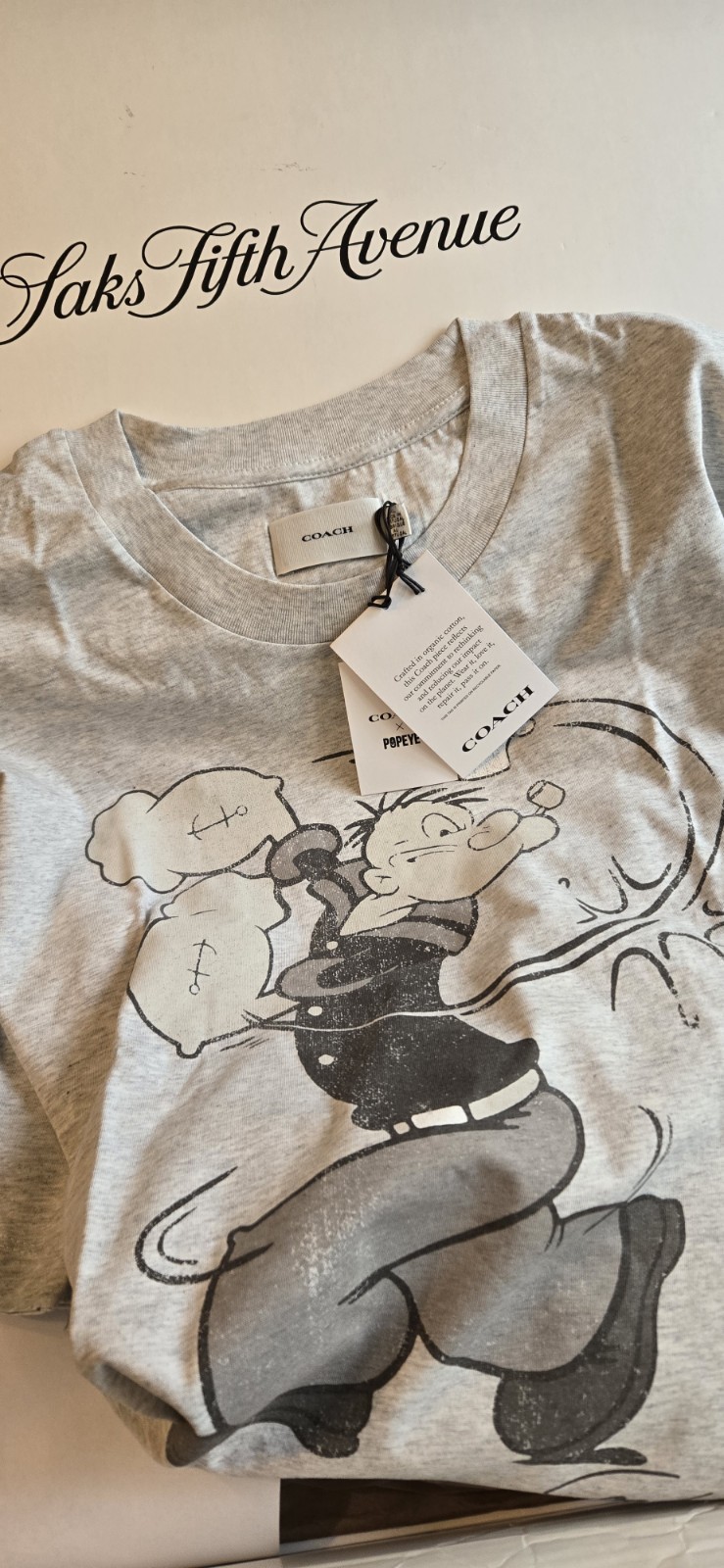 New Coach Men Limited Edition T-shirt Grey 2XL See MEASUREMENT. gallery
