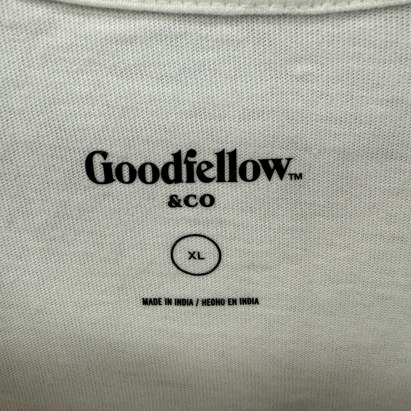 Lot Of 2 Goodfellow & Co. T-Shirt Mens XL Black White Relaxed Fit Pocket NWT gallery