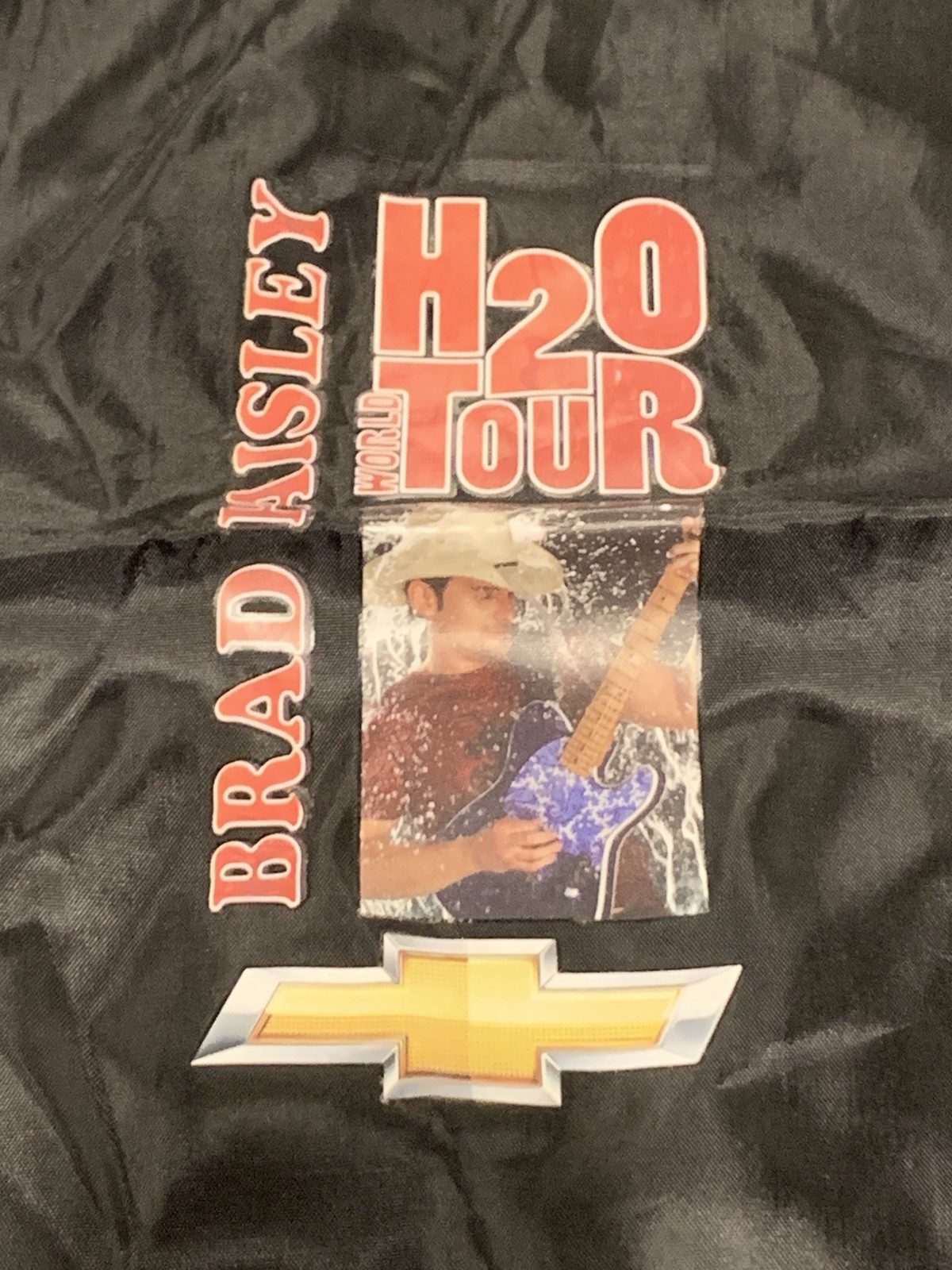 Brad Paisley H2O Concert Tour 2010 Country Music Advertising Back Pack Souvenir
