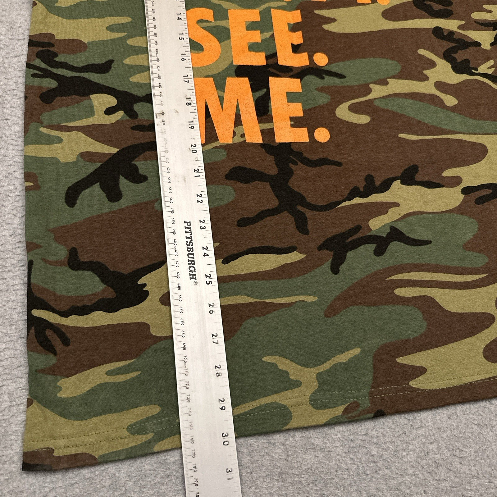 Rothco John Cena You Cant See Me Camo T-Shirt Mens XL Crewneck WWE Graphic Tee gallery
