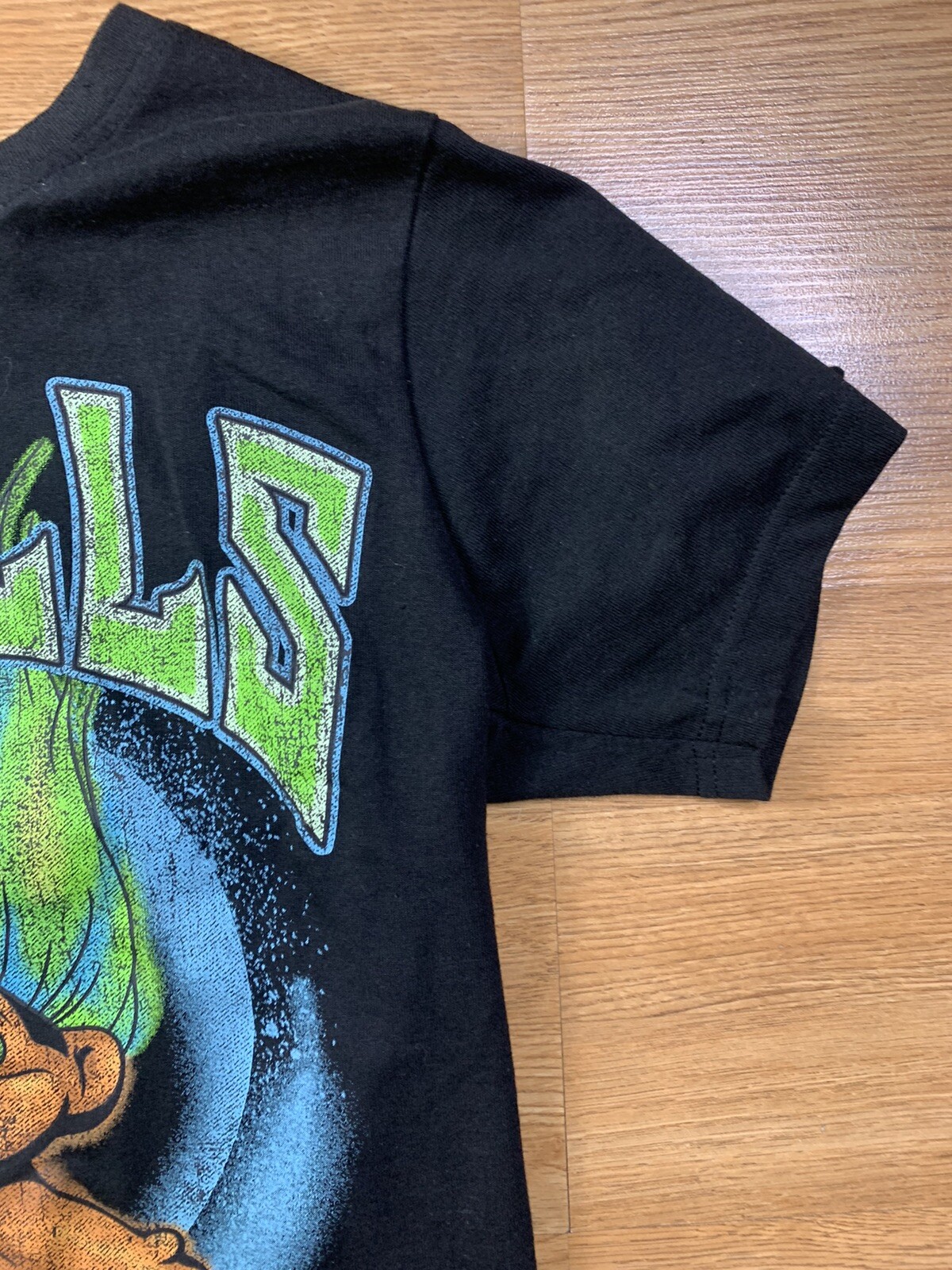 Vintage Style TROLLS T-Shirt Adult Small Good Luck Dreamworks gallery