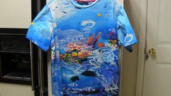 bugatchi large graphic tee shirt