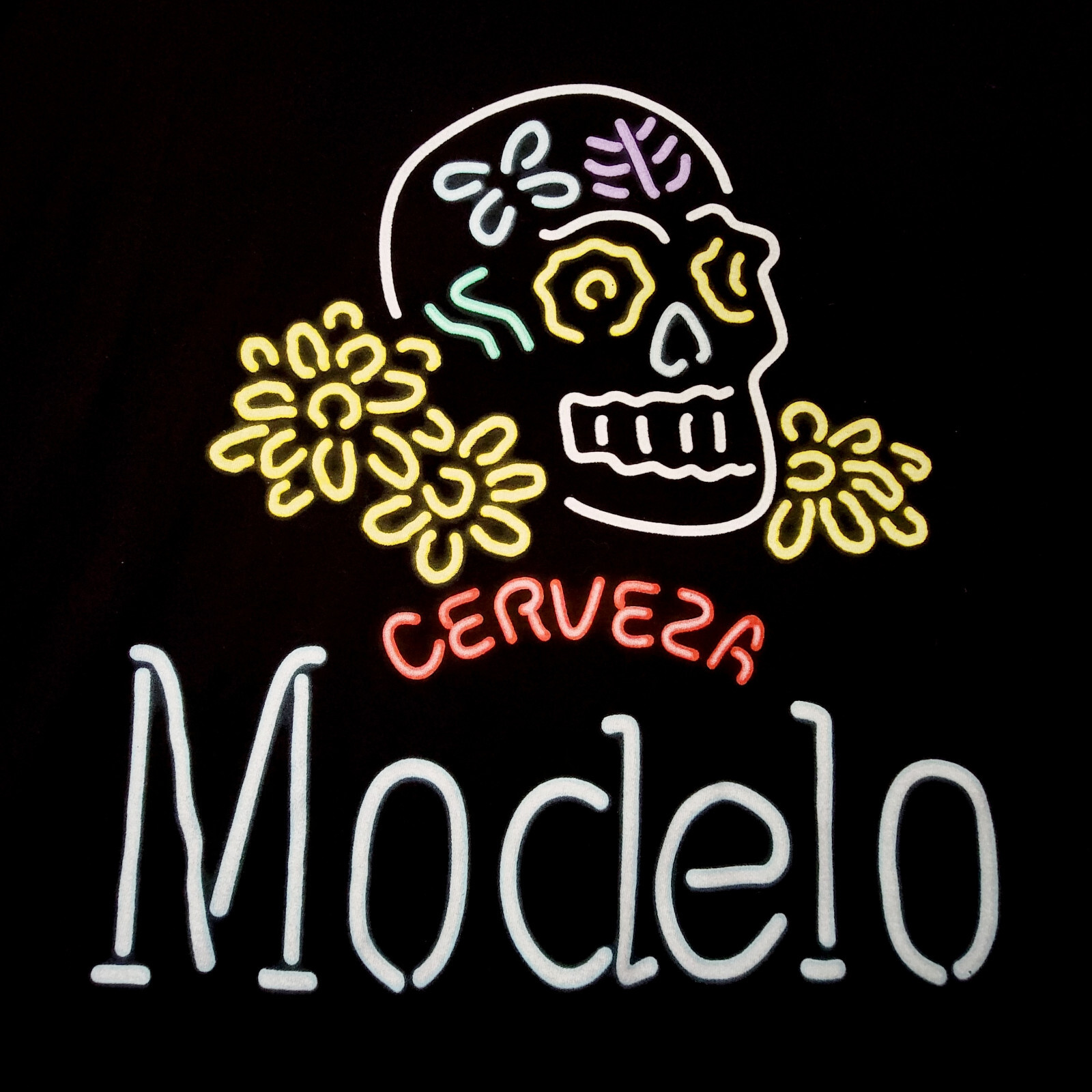 MODELO SHIRT Mens EXTRA LARGE XL BLACK CERVEZA BEER CASUAL DRINKING SKULL NWT gallery