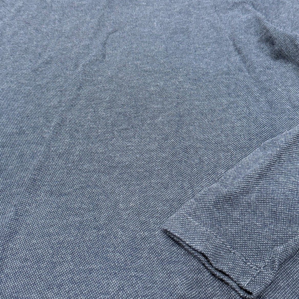 Theory Mens Blue Raglan Sleeve Pima Cotton Blend Jonatan L Henley Shirt Size XL gallery