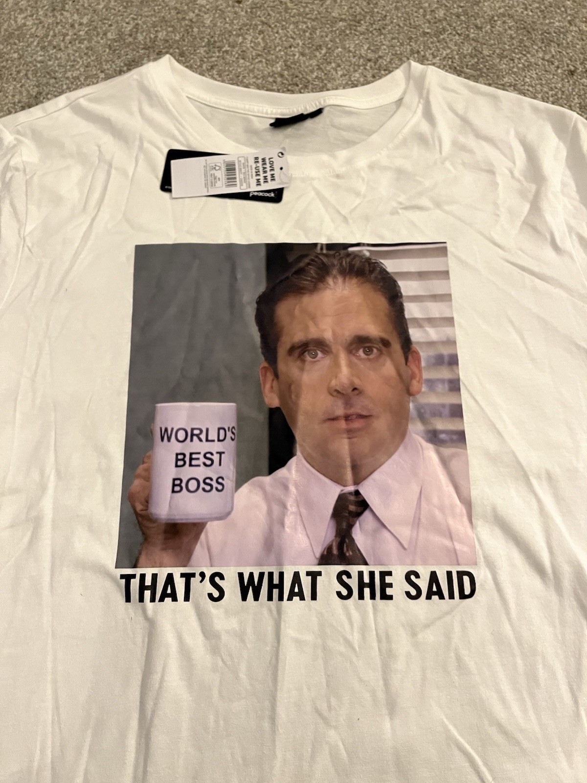 The Office T-Shirt Mens Size XL White Official "Thats What She Said" Graphic gallery
