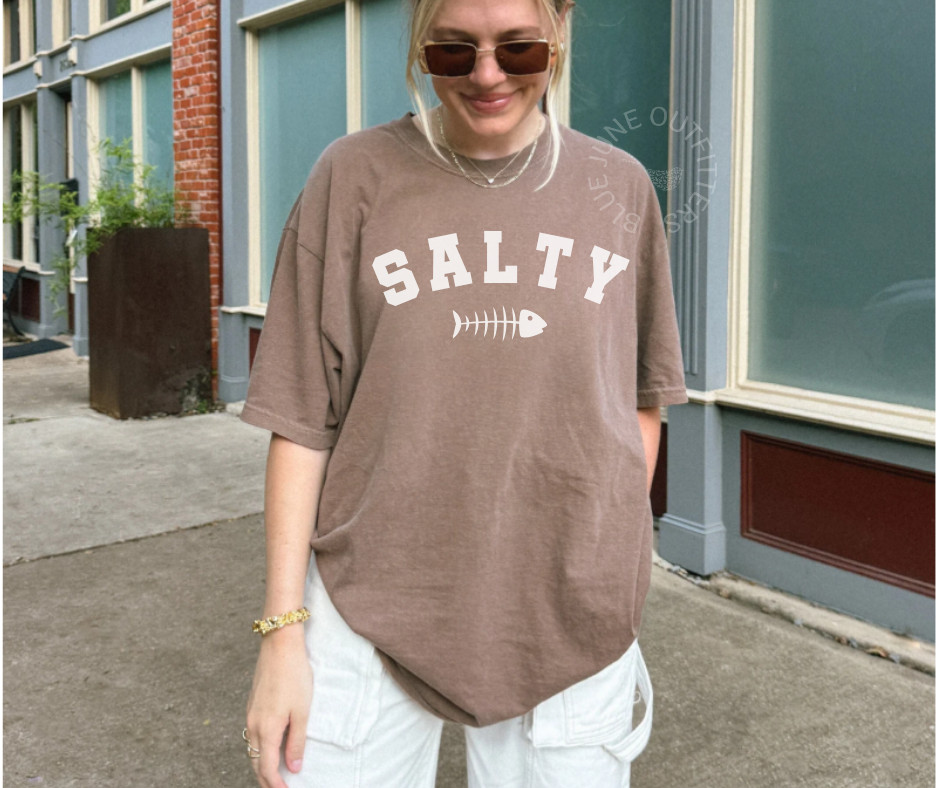 STAY SALTY | BEACH LIFE TEE | SALTWATER FISH T-SHIRT | OCEAN LIFE BEACH BUM TEE gallery