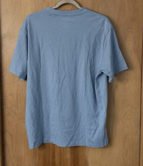 American Eagle Men’s Logo Graphic Super Soft Relaxed T-Shirt Tee Sz M NWT Blue