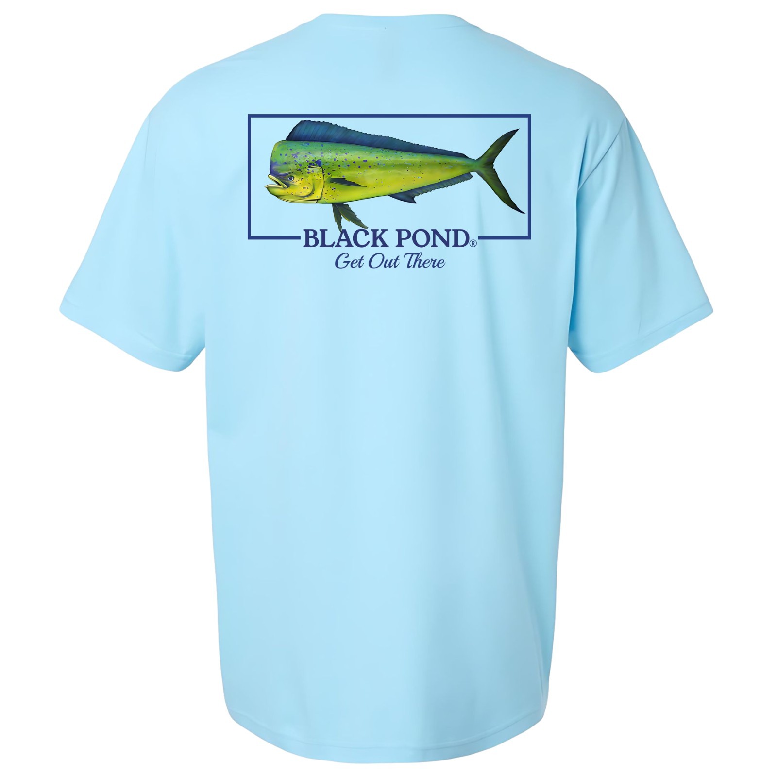 Black Pond Saltwater Series Men's T-shirt Offshore Fishing Mahi Dorado Dolphin gallery