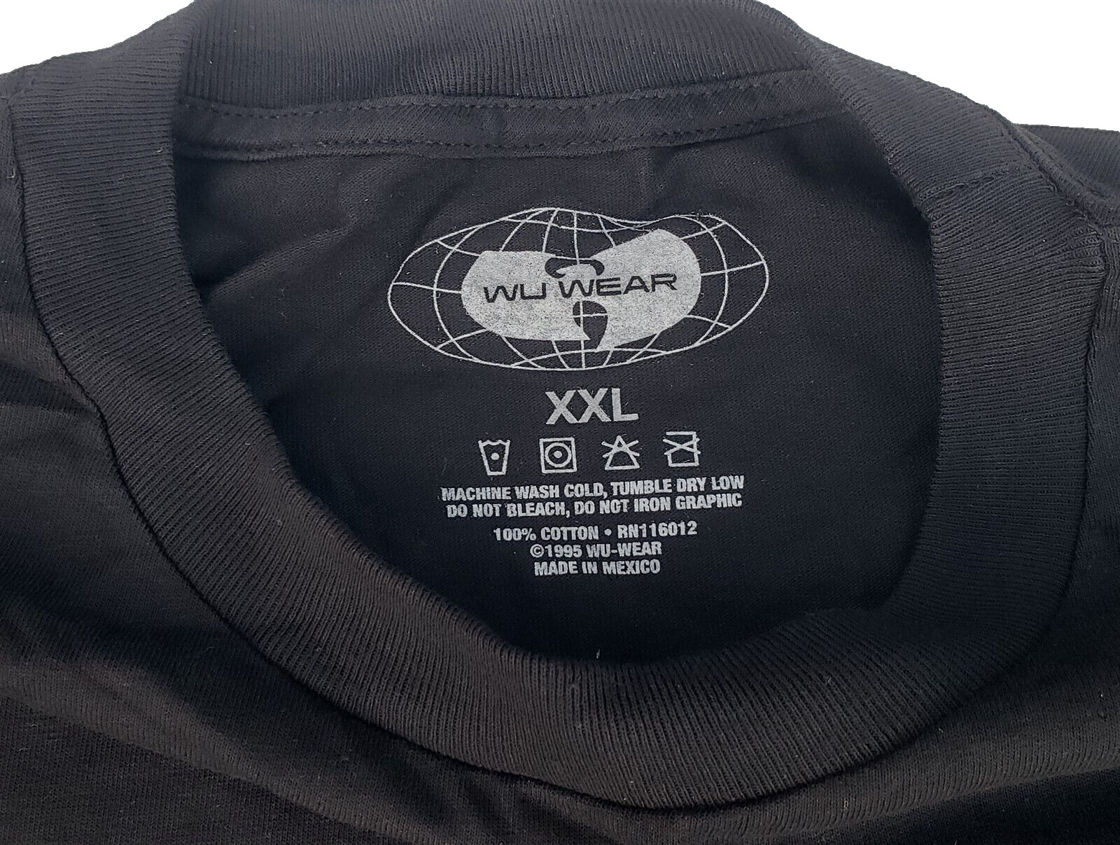 Wu-Tang Clan Wu Wear 1995 Double Sided Short Sleeve Concert T Shirt ~ 2XL gallery