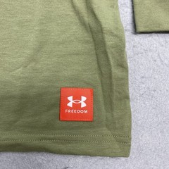 Under Armour T Shirt Men Extra Large Green Project Rock Vet Day By Land Military