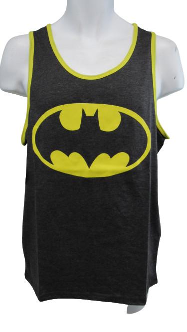 New Batman Licensed Mens Size M Medium Black Tank Top Shirt
