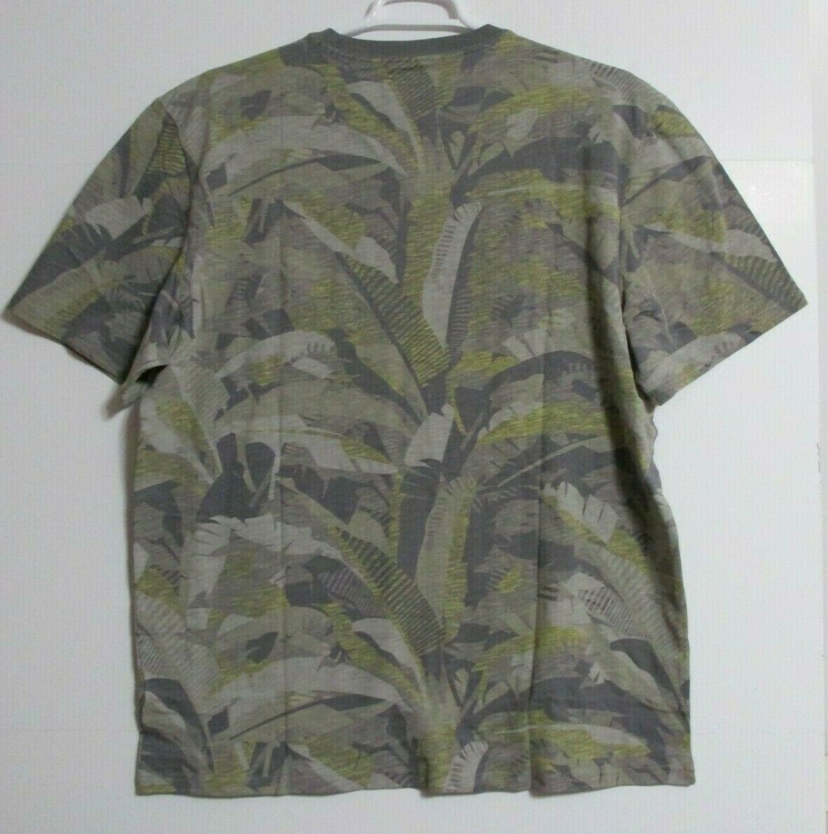 Men's prAna Slim Fit Auxi Crew Ashy Palm One Pocket T-shirt Size XXL gallery