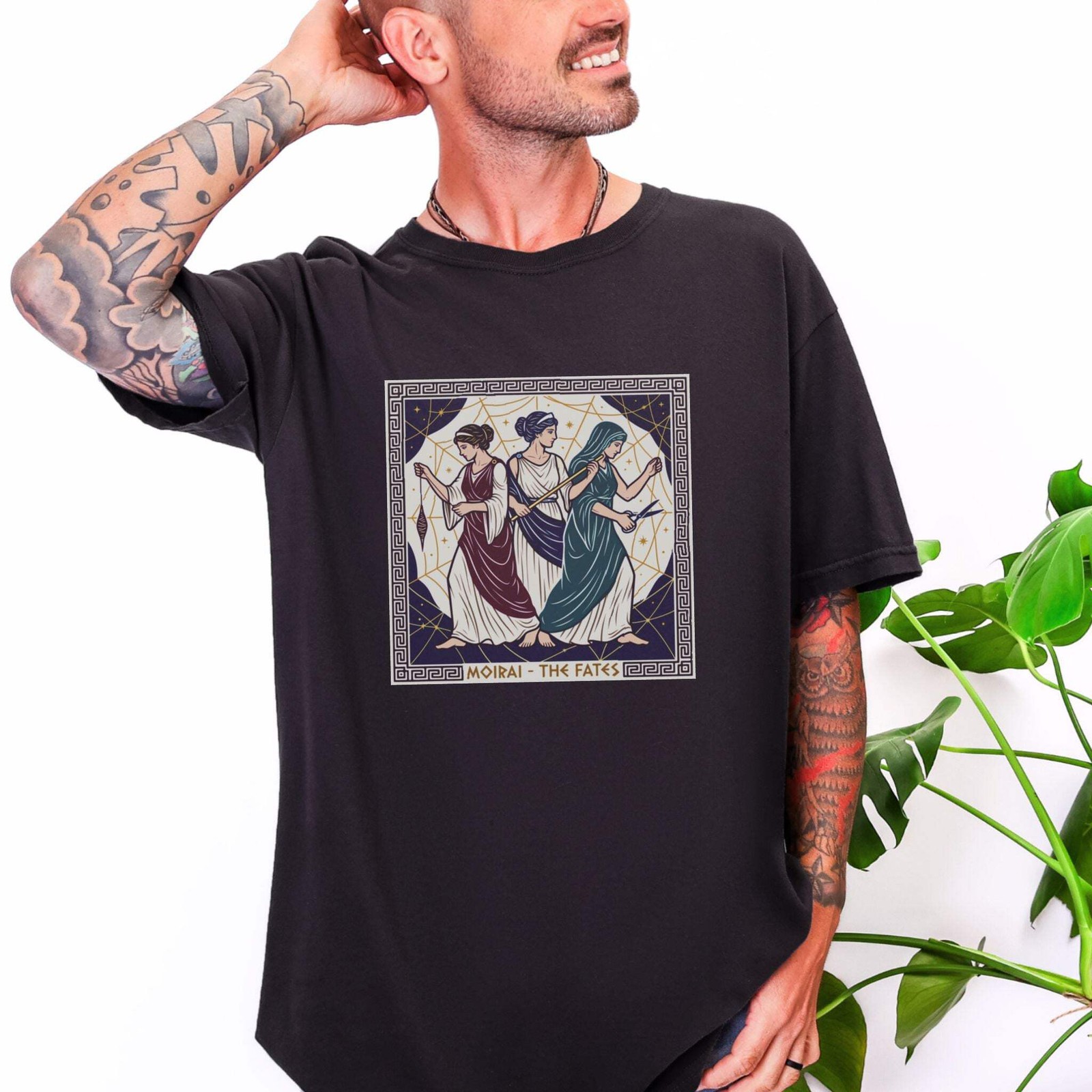 Moirai The Fates Greek Mythology T-Shirt | Ancient Greek Goddesses Tee gallery