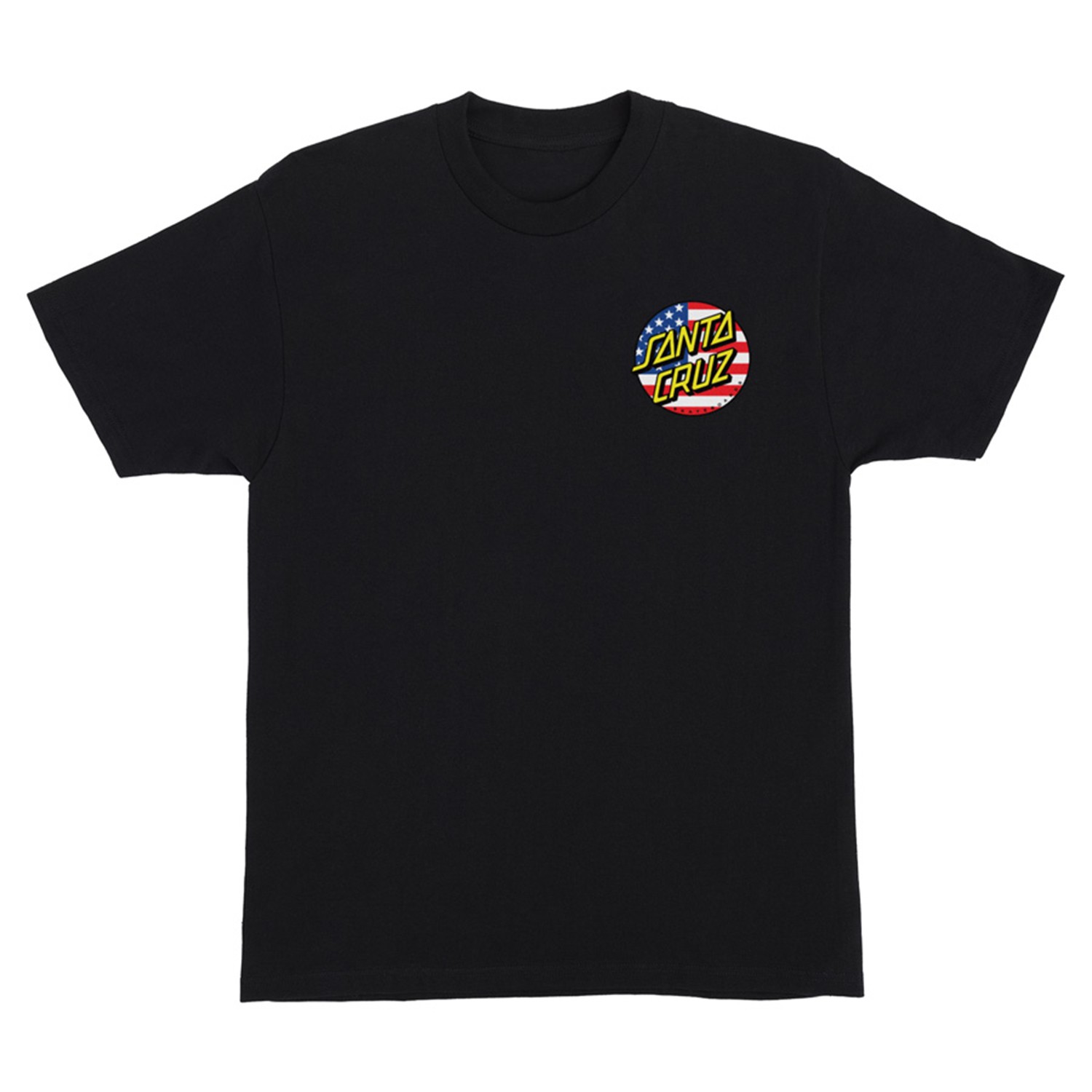 Santa Cruz Skateboards Shirt July 4th Dot V2 Black gallery