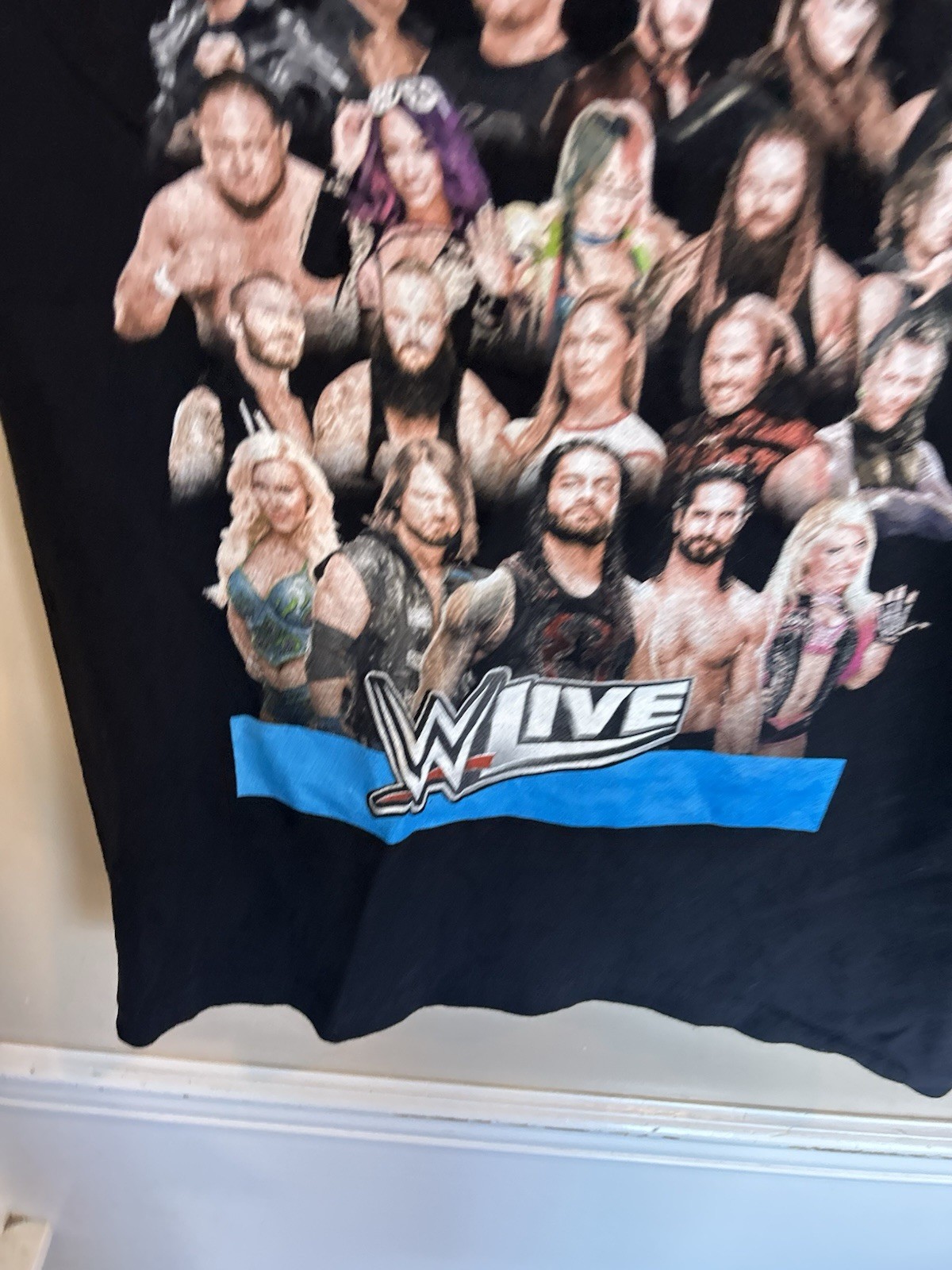 WWE Live Summer Tour 2018 Graphic Tee Black Medium gallery