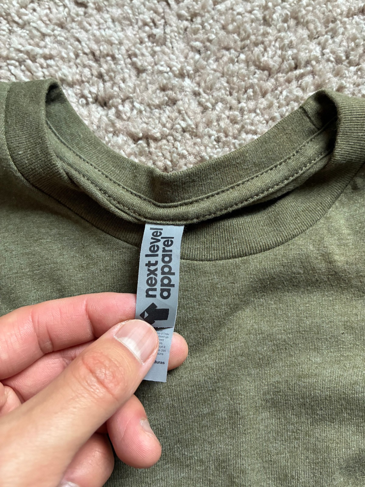 Next Level Tees 6210 CVC T-Shirt - Military Green - Men's M - NWOT gallery