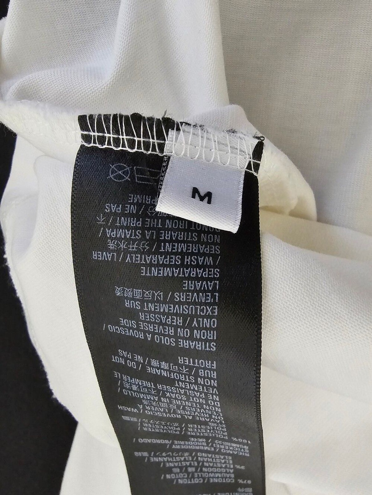 Loewe Embroidered Anagram Logo T-Shirt White Size M Luxury Designer Oversized gallery
