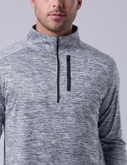 3-Pack Men’s Quarter-Zip Pullover – Lightweight Long Sleeve Athletic Jackets,…