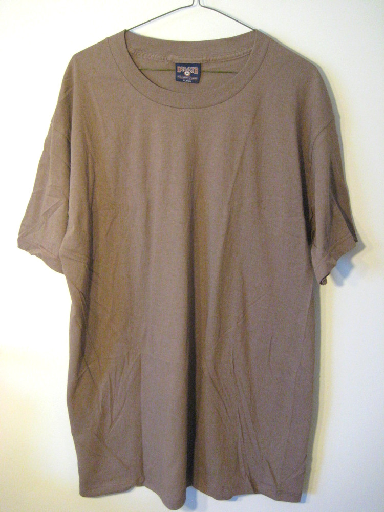 EUC- DULUTH TRADING CO. Size XL Brown Short Sleeve 100% Cotton TEE- SHIPS FREE!
