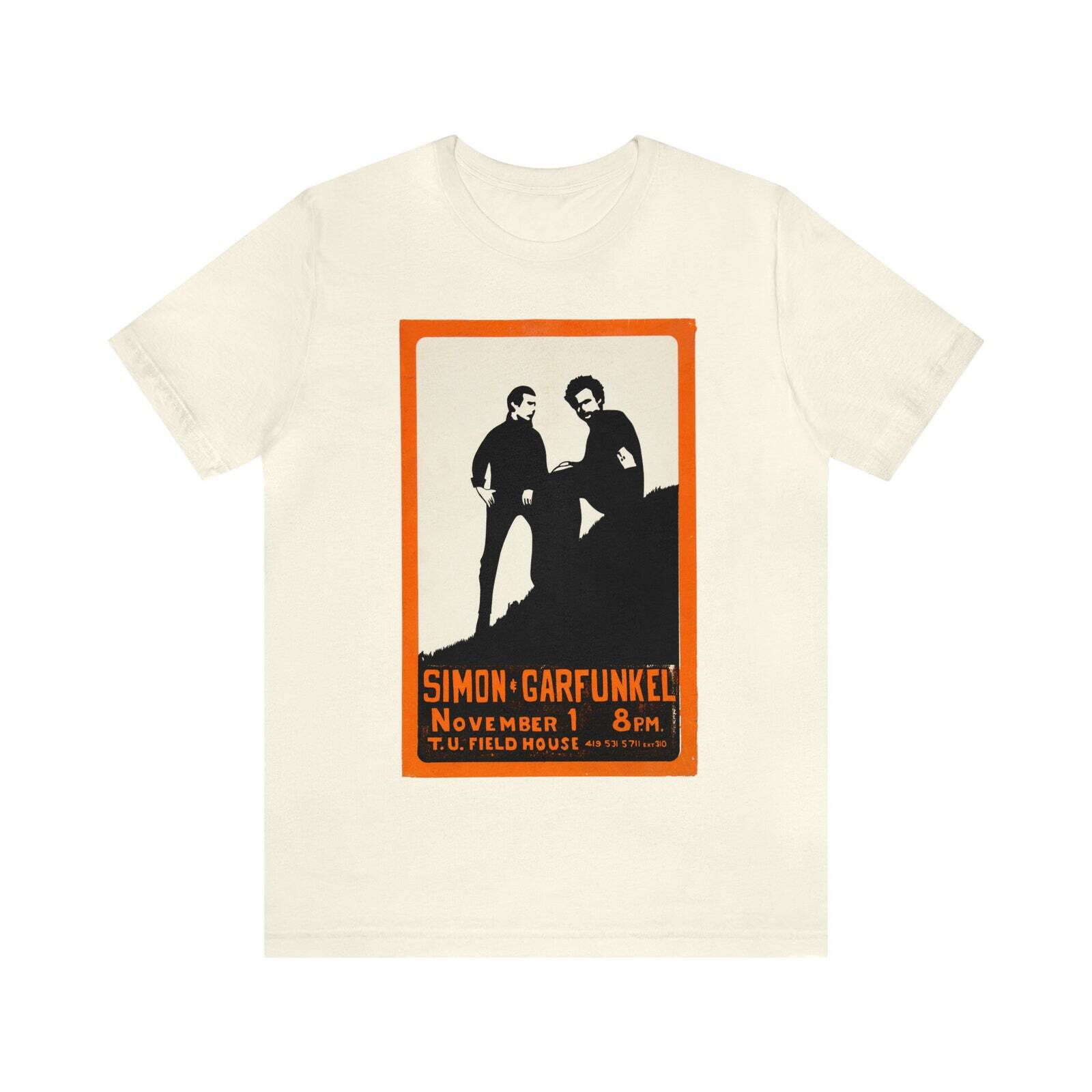 Simon & Garfunkel (Image from silk screened concert poster/Late-60’s)