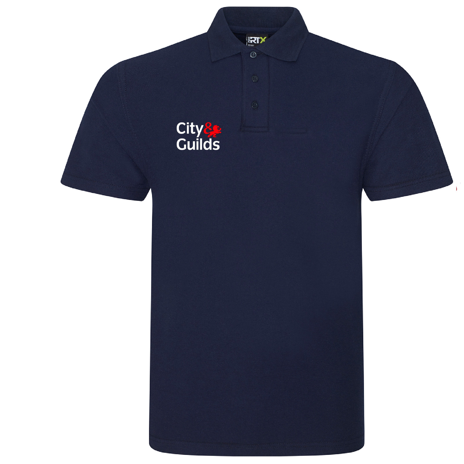 City & Guilds Polo shirt customised embroidered with company name or any text gallery