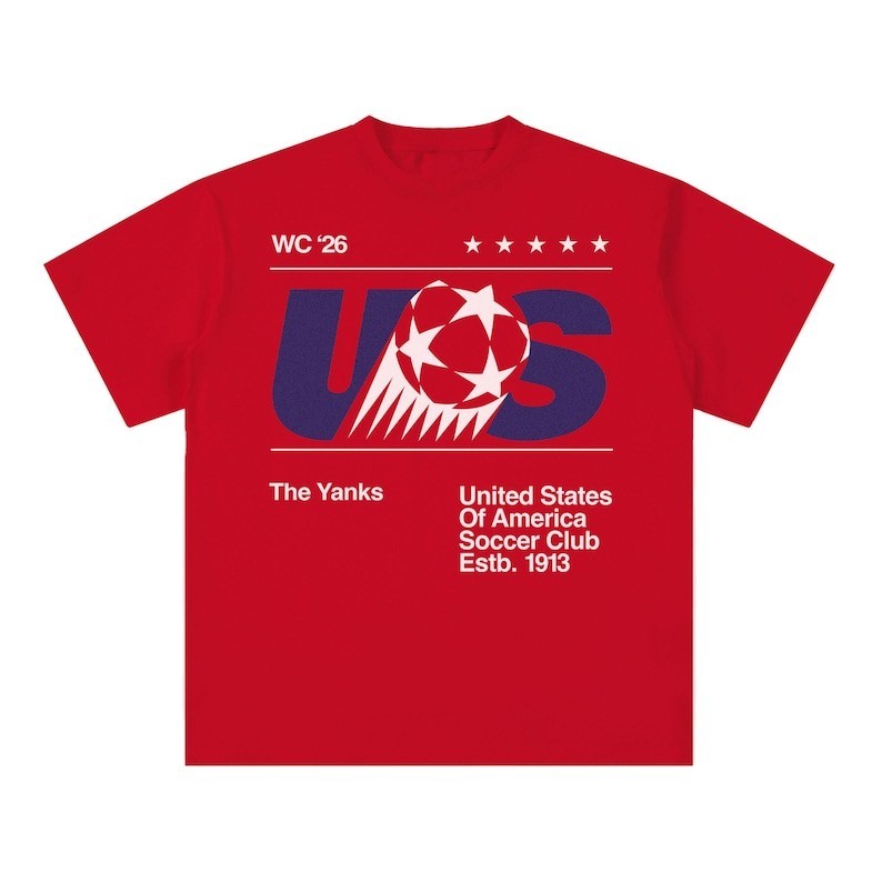 90s United States Soccer Shirt, Retro USA Team Graphic Tee gallery