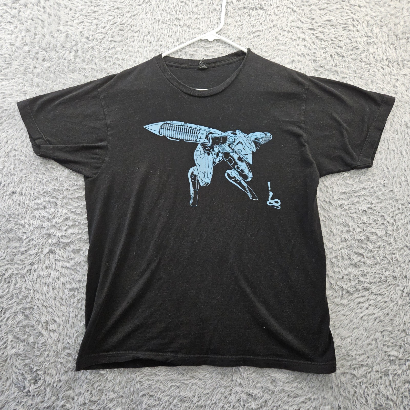 Vintage 2001 Metal Gear Game Vintage T Shirt RAY Mech Large Men 100% Cotton