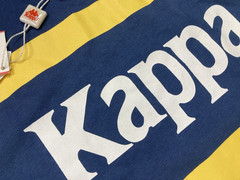 Kappa Logo Graphic T-shirt Men Medium Blue Short Sleeve