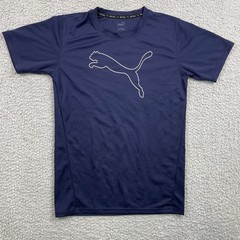 PUMA Train All Day Essentials Mens Blue Casual Tops Size S