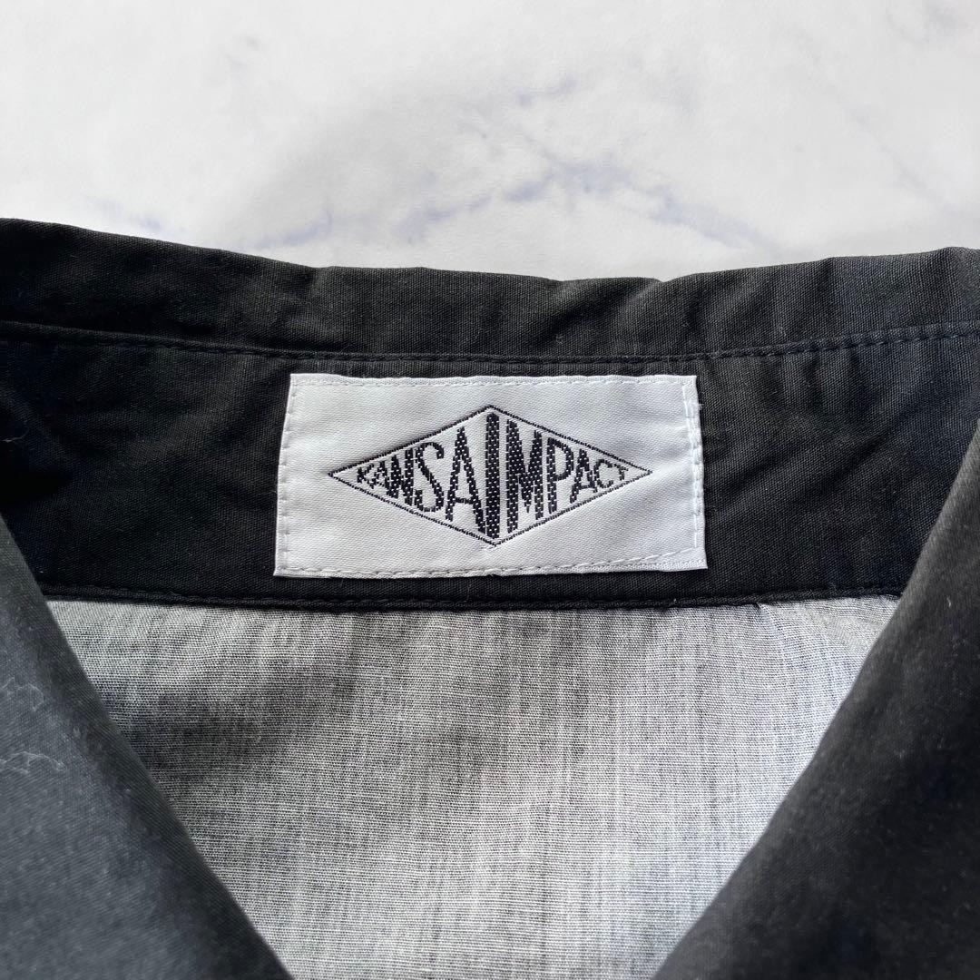 90s-00s Kansai Yamamoto KANSAI IMPACT Archive Grunge Bleach Shirt M gallery