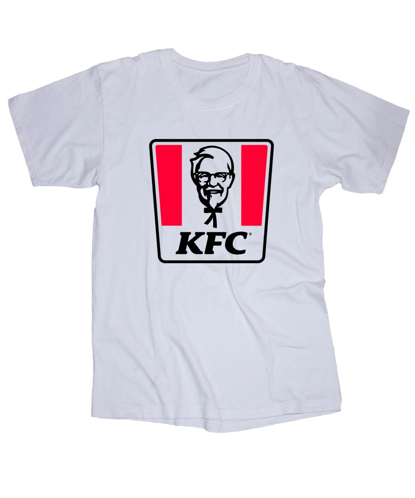 KFC logo white shirt Kentucy Fried Chicken gallery