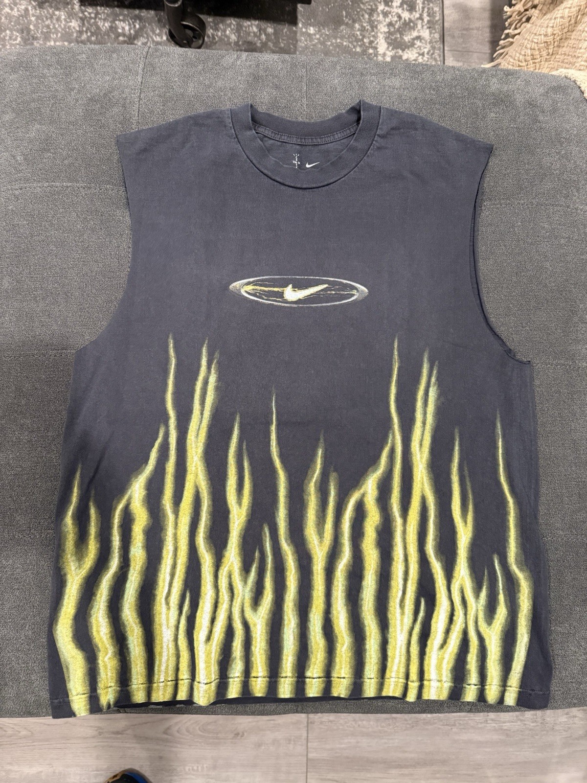 Travis Scott Cactus Jack x Nike T-REXX SLEEVELESS TEE Size L Brand New gallery