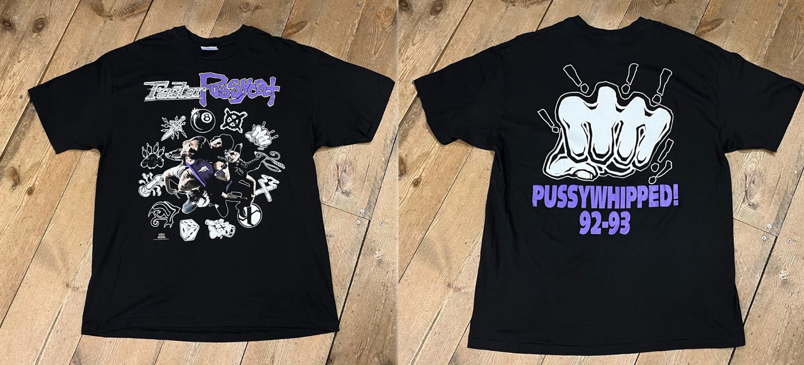 Collection Faster Pussycat Double Sided T Shirt All Size S-5XL FF615