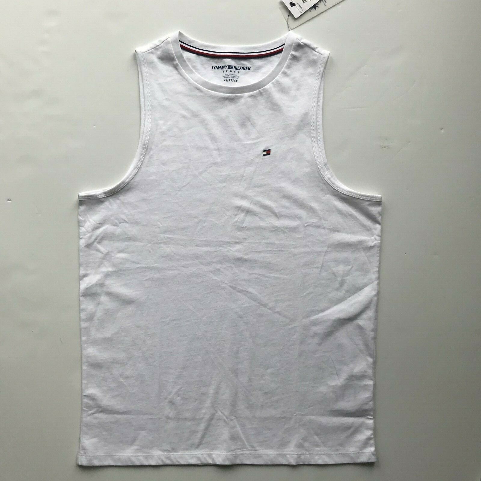 NWT Tommy Hilfiger Sport Men's Muscle Essential Logo Lounge Tank Top All Sizes gallery